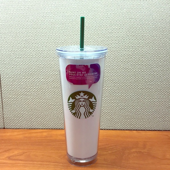 Starbucks Other Starbucks Double Wall Tumbler Watercolor Brush